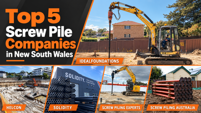 Top 5 Screw Pile Companies in New South Wales
