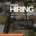 Geotechnical Operations Coordinator