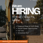 HR Driver Screw Pile Installer